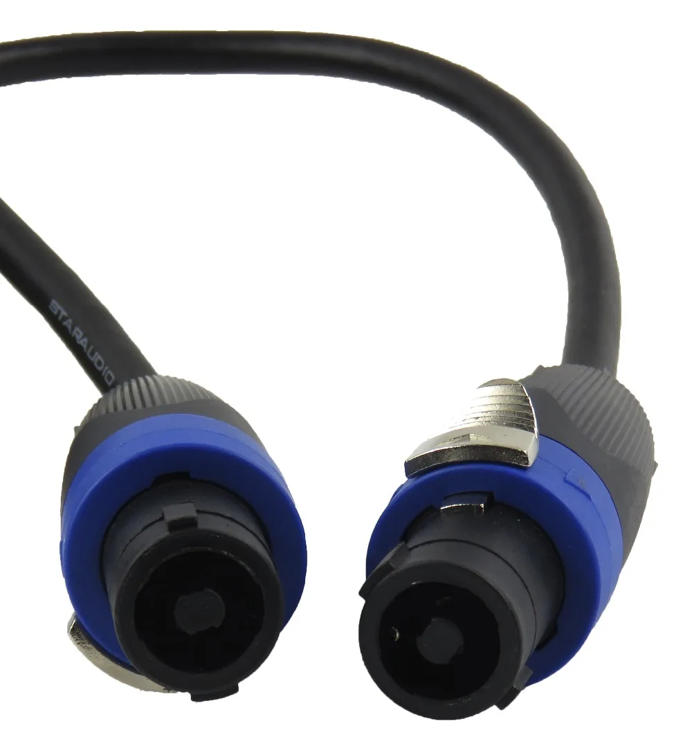 Staraudio Динамик к 25 футов (7.5 м) правда 12 калибра Провода AWG DJ Pro аудио кабель smmc