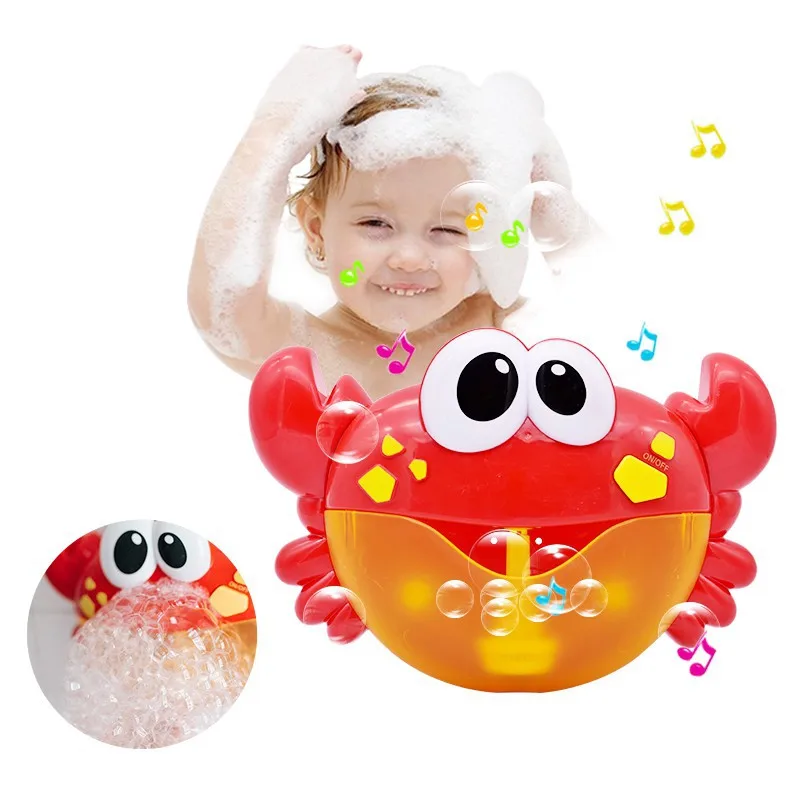Bubble crab игрушка для ванны детская креативная ванная Краб Миксер взбивания