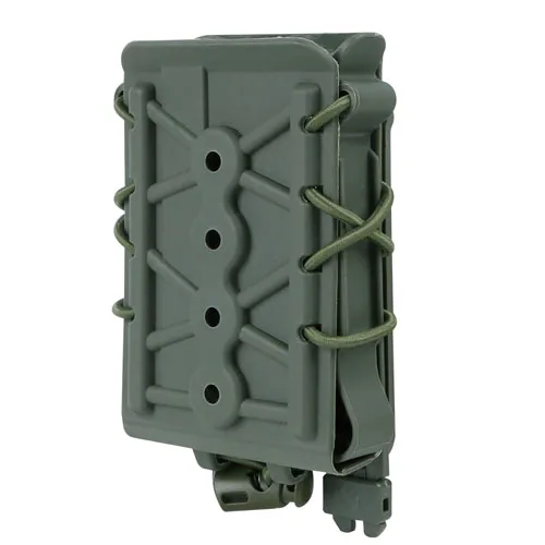 OD Три солдата тактические Alien Molle M4 Журнал мешки для 5,56/7,62 шнур расширяемые армейские Охотничьи аксессуары - Цвет: OD