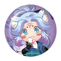 ZXFJXR 58 мм 6 шт./компл. Onmyoji Banshee ItsumadehotaruTenkou Abe no Seimei брошь на рюкзаке Значки