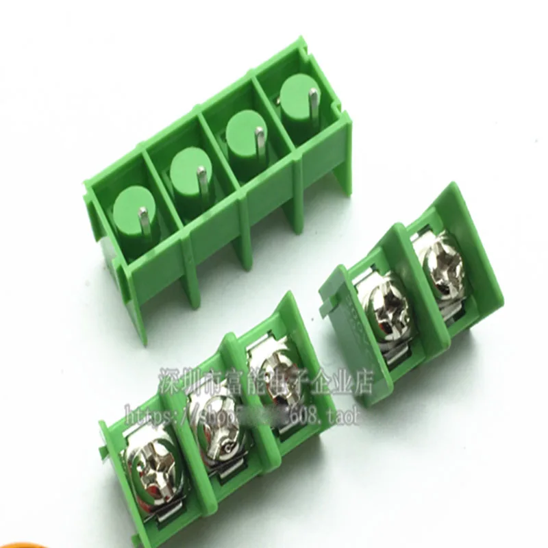 Клеммная колодка 10 шт./лот MG/DG/KF7.62 2P 3P 4P блок питания 7 62 мм 300 в 20 А|Клеммные колодки|