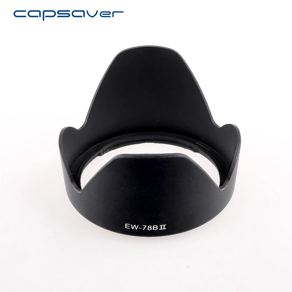 capsaver EW-78BII Lens Hood for Canon EOS EF 28-135mm f/3.5-5.6 IS Bayonet Flower Petal Tulip Protector | Электроника