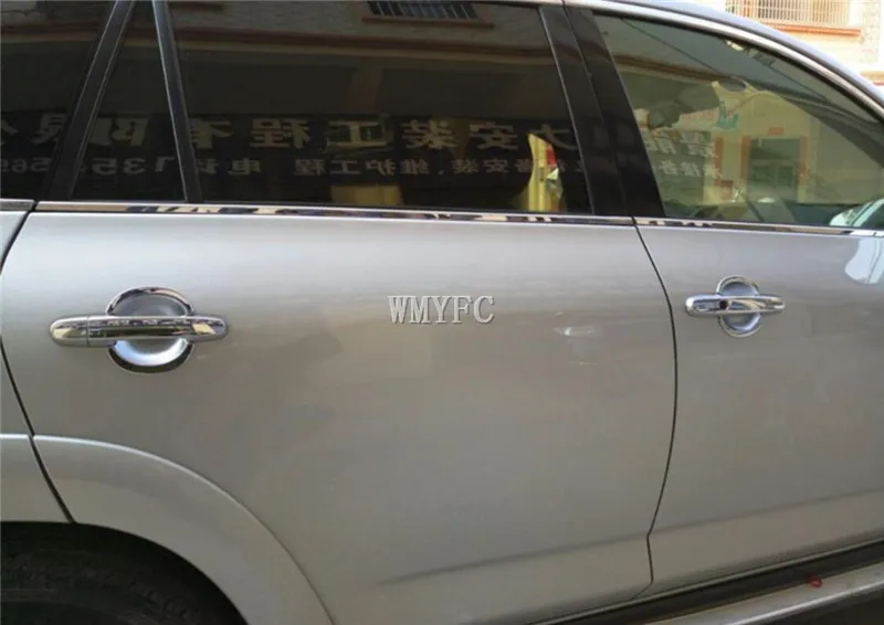 For Toyota RAV4 5 Door 2006 2007 2008 2009 2010 2011 2012 Chrome door handle+ Cup Bowl covers with Smart Buttons