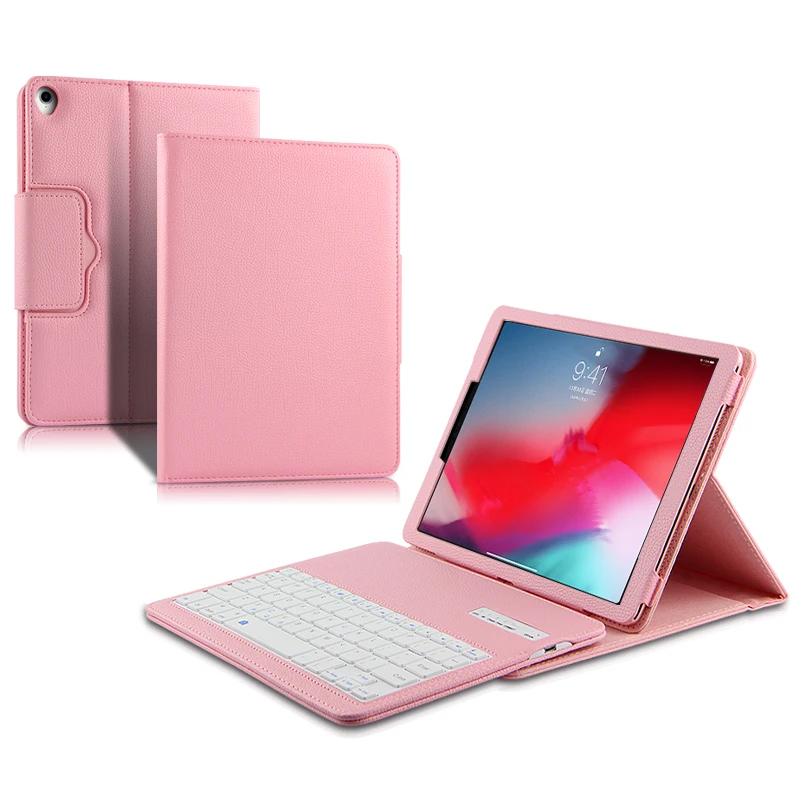 Для ipad Pro 11 Беспроводной Bluetooth клавиатура чехол для ipad Pro11 ipad 11 дюймов чехол для планшета из искусственной кожи чехол