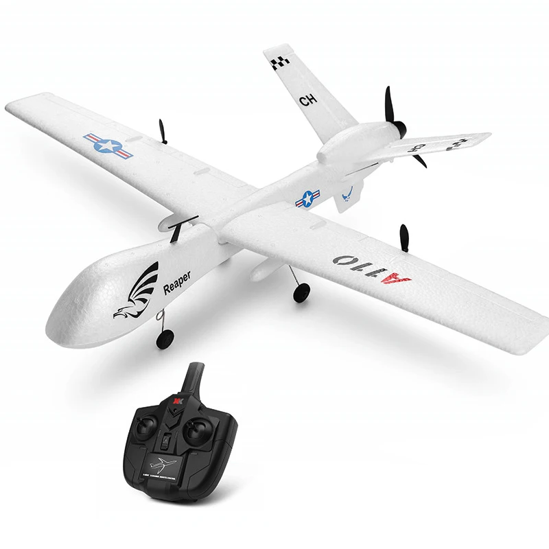 XK Летающая модель планеры RC самолет 2 4 г 3CH Хищник A110 пульт дистанционного