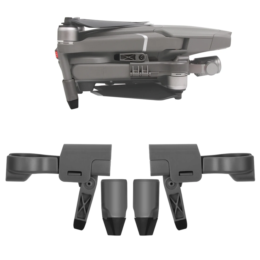 Складной Hightened увеличение шасси ног табурет дети стабилизаторы для DJI MAVIC 2 PRO/MAVIC 2 ZOOM в сложенном виде с дроном