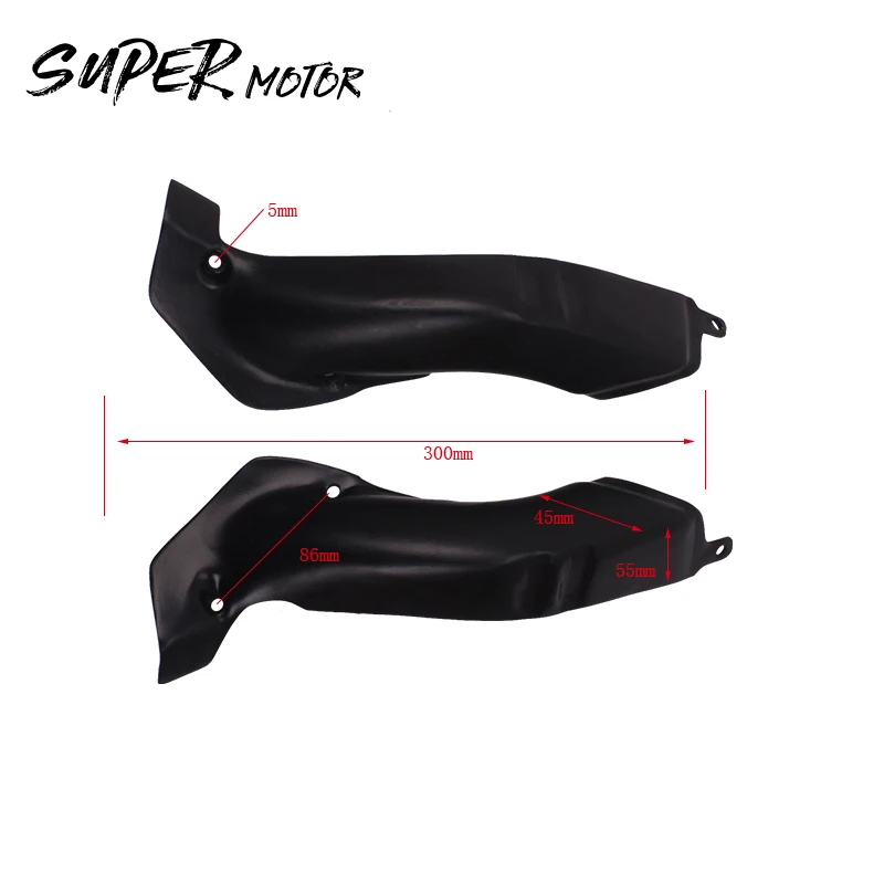 Трубка воздухозаборника для мотоцикла Honda CBR400 NC29 CBR400RR CBR 400 RR MC29 1 пара|Козырьки от