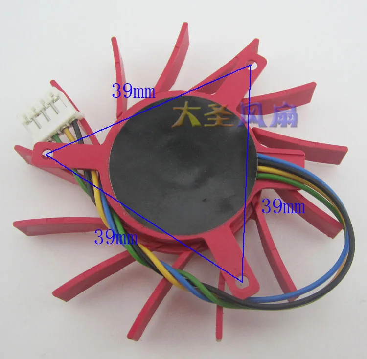 Oriental PLD06010B12HH Video Card 60mm DC 12V 0.4A 4Pin Cooling Fan | Компьютеры и офис