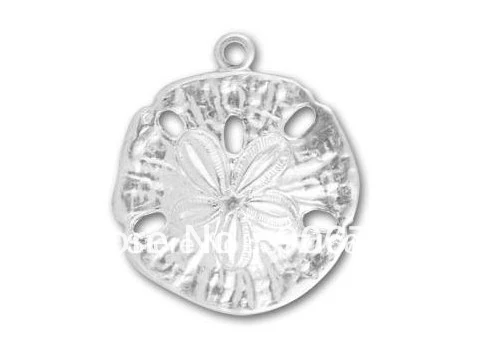 Красивый большой песок доллар ювелирные изделия Шарм|jewelry teeth|charm maskcharms wings |