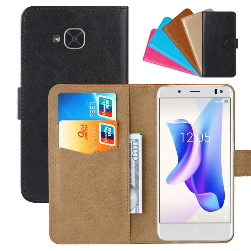 Luxury Wallet Case For BQ Aquaris U2/U2 Lite PU Leather Retro Flip Cover Magnetic Fashion Cases Strap | Мобильные телефоны и