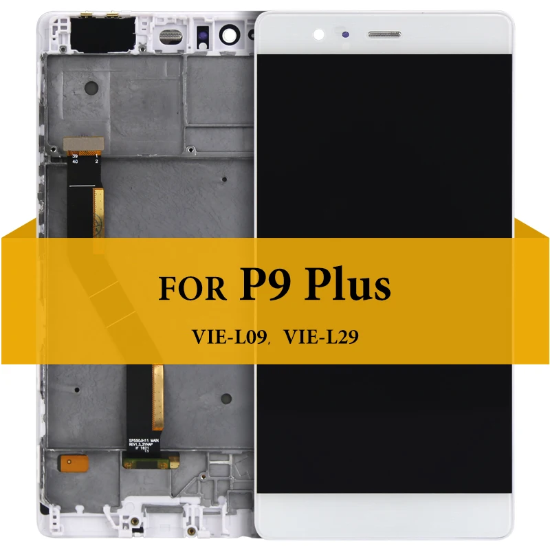 1 шт. Новый 5 &quotСменный ЖК-дисплей для HUAWEI P9 Plus VIE-L09 100% протестированный дисплей