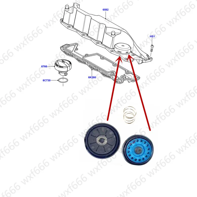 Комплект для ремонта выхлопного клапана двигателя автомобиля 3.2vol vor ega lXC 60 90la ndr ove