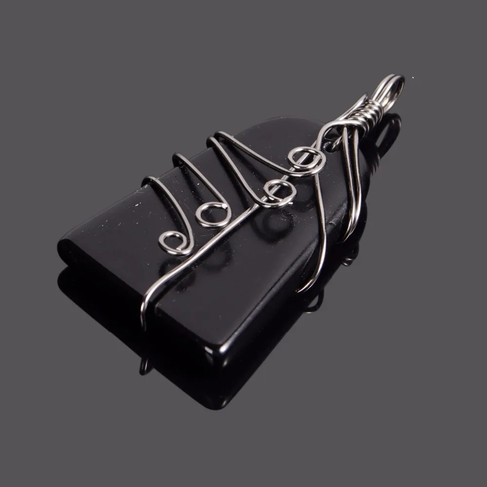 Винтажные модные подвески ручной работы из настоящего камня натурального