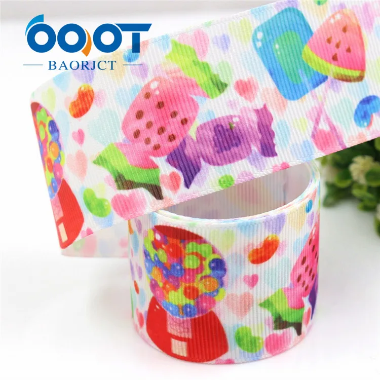 G-18719-653 OOOT BAORJCT G-18719-653, 38 мм, 10 ярдов мультфильм цветные ленты тепловой передачи напечатанный grosgrain Свадебный Материал "сделай сам" - Цвет: G-18719-653