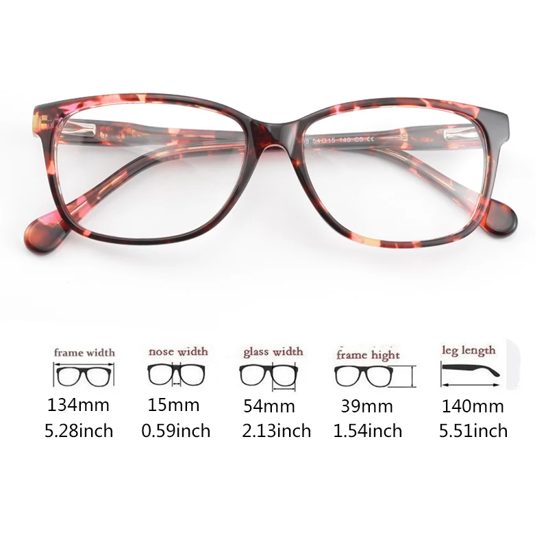 Кардинал высокое качество 2018 Новый Для женщин оптические очки кадр ацетатные