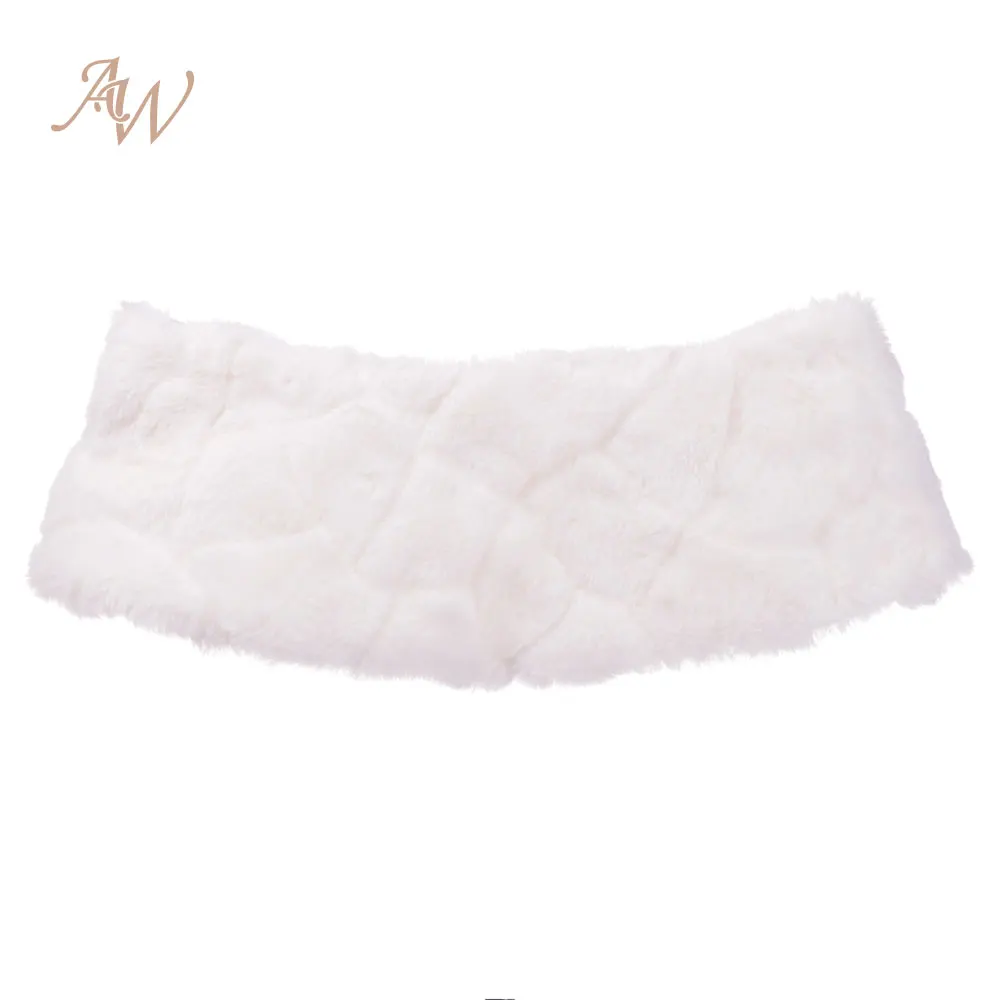 AW Flower Girl Faux Fur Wrap Shawl and Handmuff Set Wedding Accessory | Свадьбы и торжества