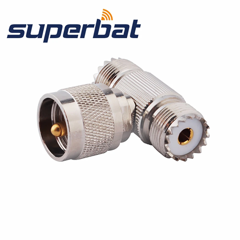 Superbat UHF штекер адаптера к гнездо 2 Way Т Тип разъем|plug type|plug maleplug t |