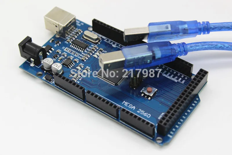 1 шт. Mega 2560 R3 + RAMPS 4 контроллер 5 A4988 шаговый модуль драйвера 12864LCD|ramps 1.4|ramps megaramps 1.4 a4988