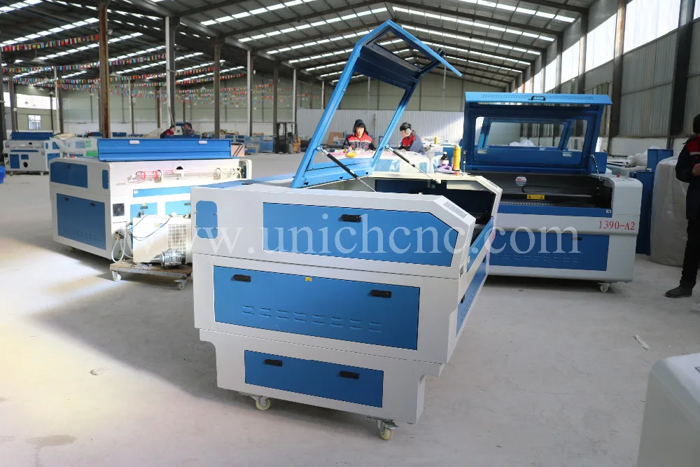 UNICHCNC недорогая бумага MDF фанера 80 Вт co2 машина для лазерной резки|plywood cutting machine|plywood