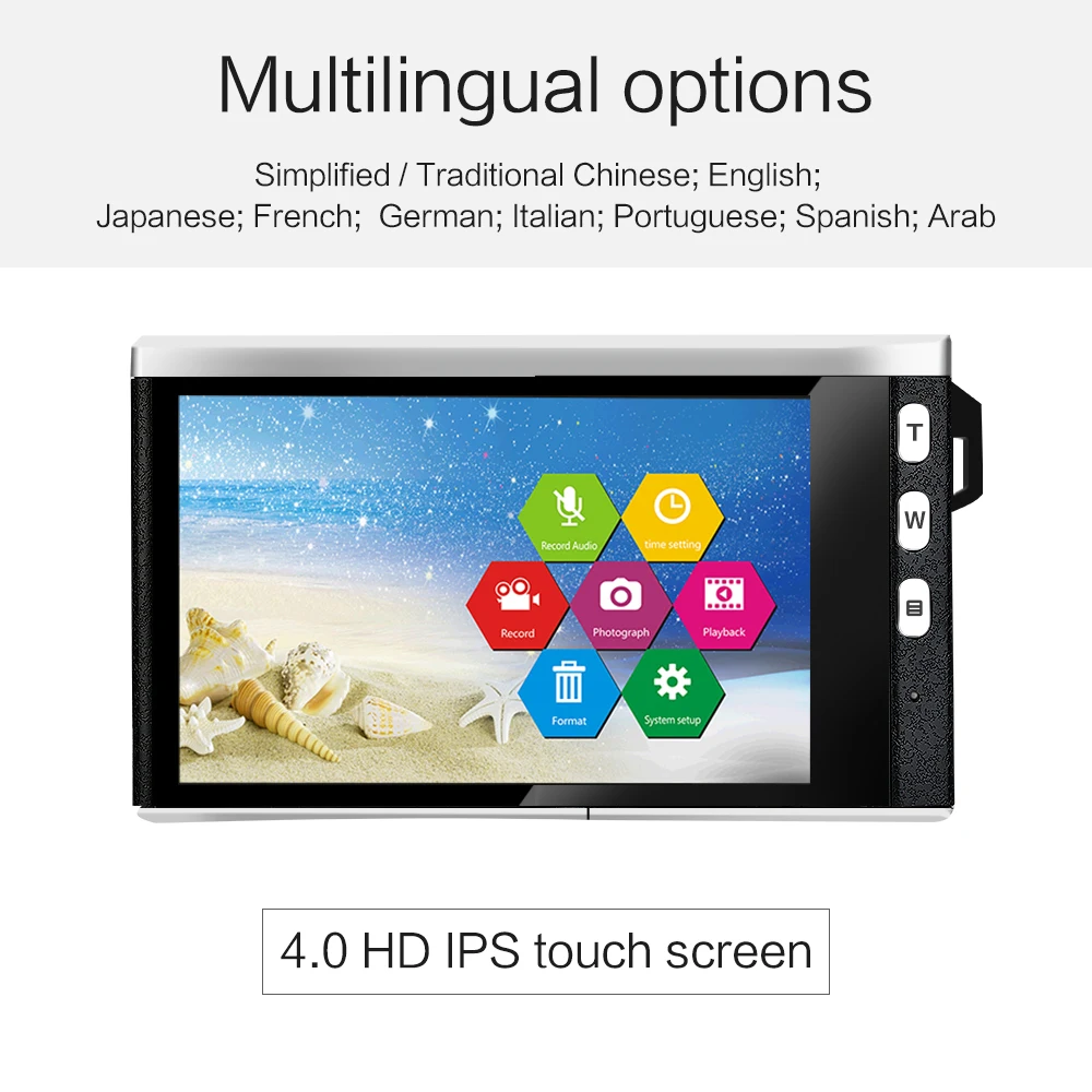 

24 Million Pixel Wide Angle HD IPS Touch Screen DSLR Digital Camera Home Camera