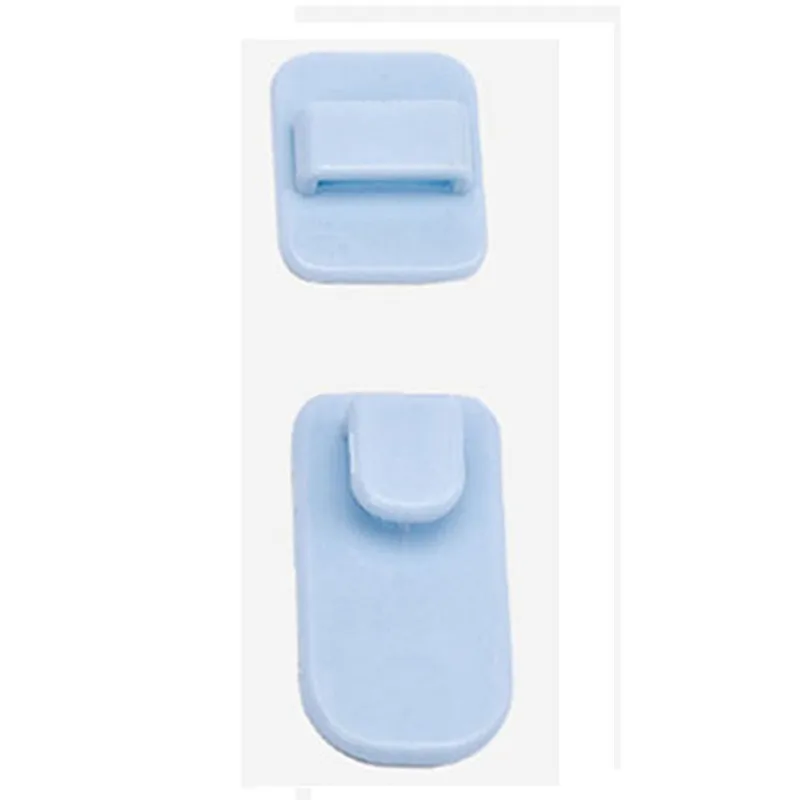 Пластиковые Крючки 2 пары (4 шт.) клейкий набор вешалка для пульта дистанционного