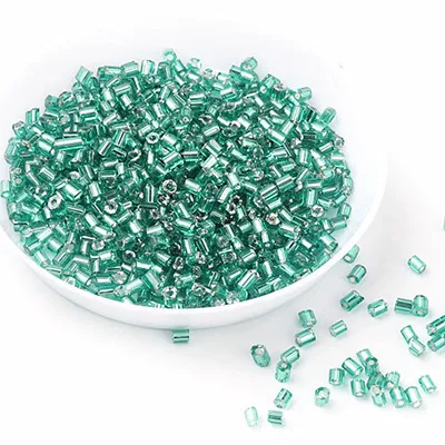017 Turquoise Ipsequins 20 г/лот 2 мм чешский стеклянный бисер для рукоделия 11/0 сделай сам стеклянный стеклярус для вышивки патчи аксессуары для одежды - Цвет: 017 Turquoise