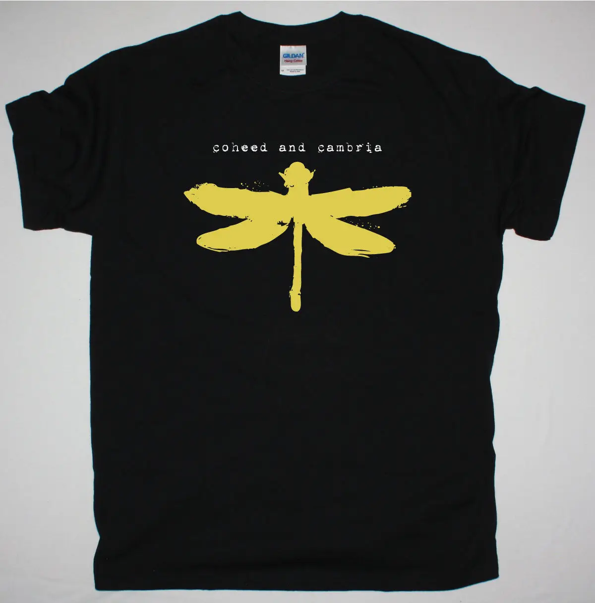 Coheed и Cambria Стрекоза Progressive metal альтернативные Новая Черная футболка|black t-shirt|coheed and