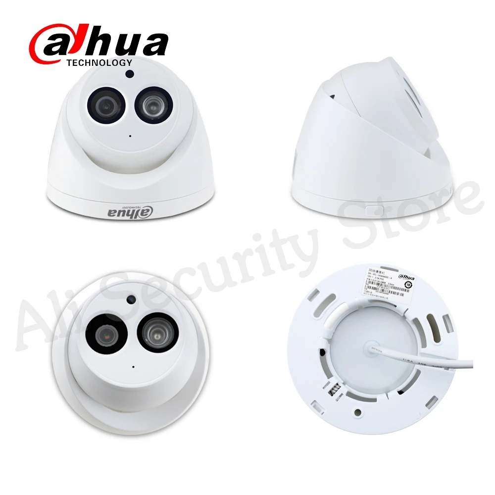 Камера видеонаблюдения Dahua IPC-HDW4433C-A инфракрасная Сетевая купольная мини-камера