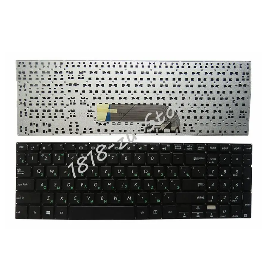 

YALUZU RU Russian Laptop Keyboard For ASUS TP500 TP500L TP500LA TP500LB TP500LN TP550LU Black