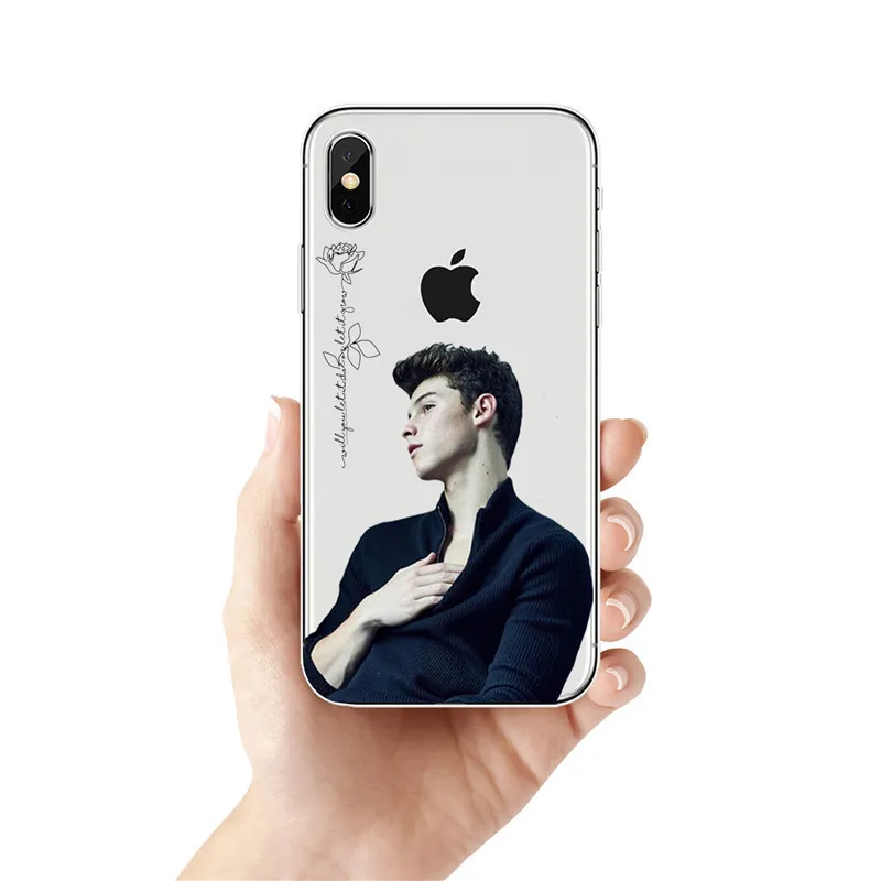 TPU Шон Мендес в моей крови Молодежные caso de телефоны para o iphone X XR XS Max 8 7 6S плюс 5S Чехлы de телефоны Borda Fundas Coque - Цвет: TPU