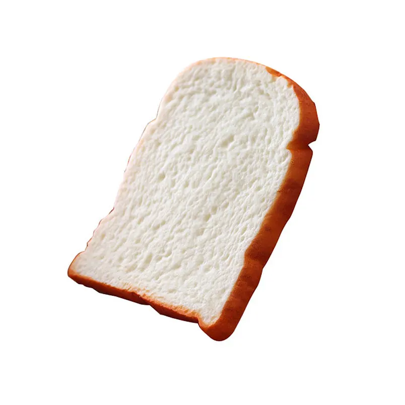 1 шт. антистресс Большая мягкая игрушка в виде нарезанный игрушечные тосты