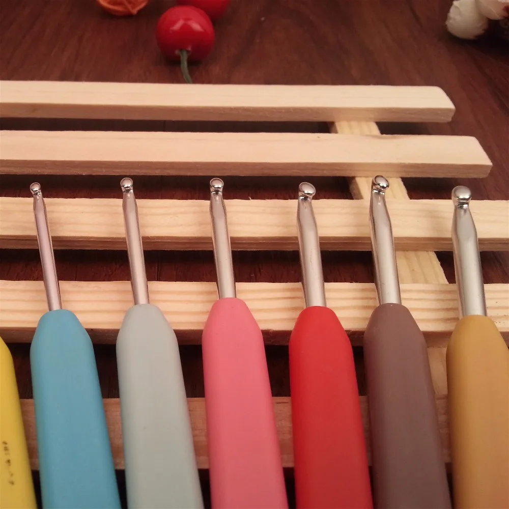 8 размеров/комплект цветные мягкие крючки из АБС и металла | Дом сад