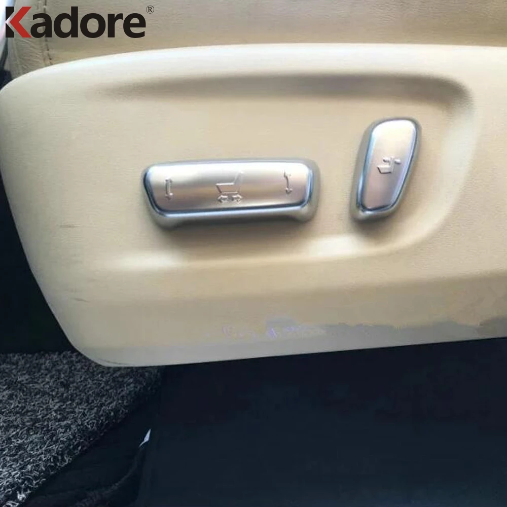 

Для Toyota Alphard Vellfire 2016 2017 2018 2019 автомобильные аксессуары формованная регулировка сиденья кнопка переключатель автостайлинг