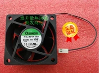 original sunon 606025mm 6cm kd2406ptb1 dc 24v 1 9w 6cm 2 wire inverter cooling fan