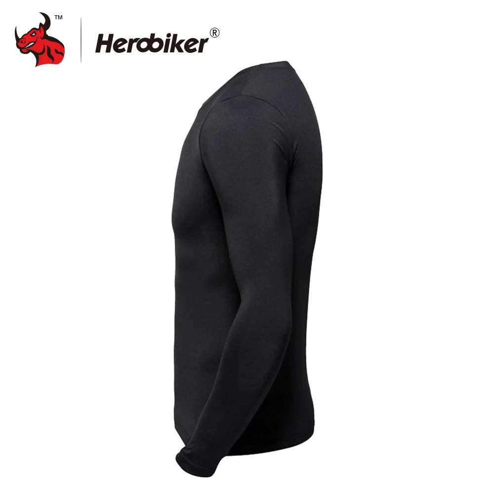 HEROBIKER мужское термобелье костюмы мотоциклетные лыжные зимние теплые базовые