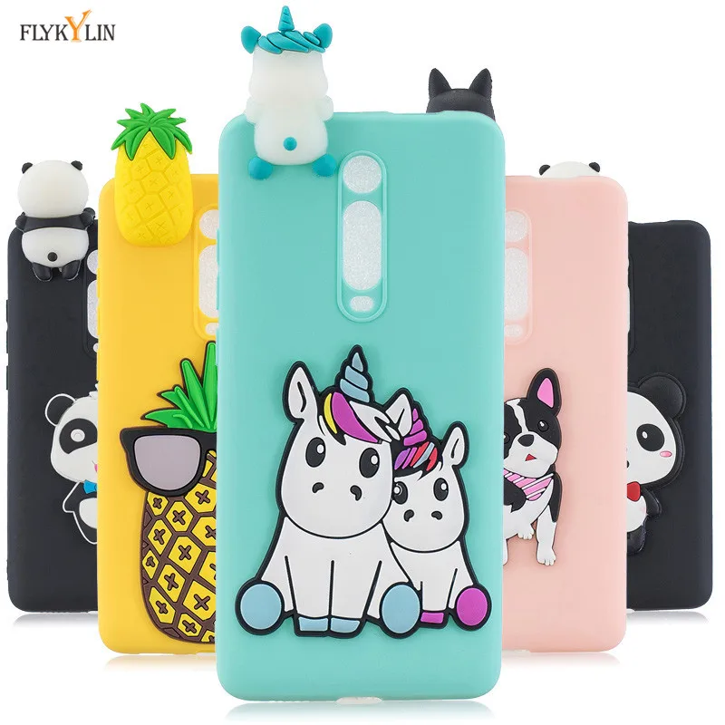 Силиконовый чехол для Xiaomi Redmi K20 5A 6A 7 7A задняя крышка Pro Мягкий ТПУ с единорогом |