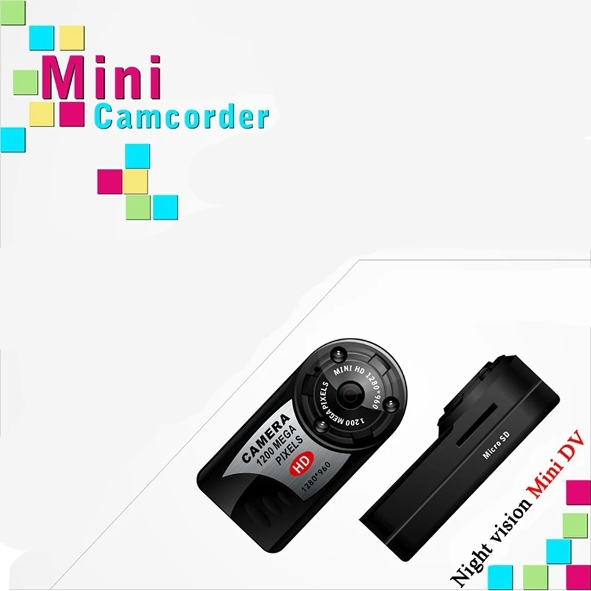 Mini Portable Wireless WIFI P2P HD DVR Camera Video Recorder IP Camcorder Remote View Indoor Outdoor Securit | Безопасность и