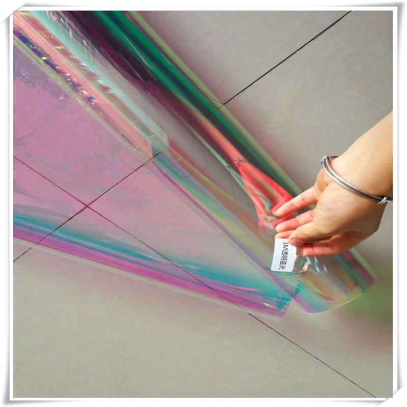 26mic JRB 2690 01 дихроический шар Angelina Crystalina Fantasy Fasible Rainbow Film 1020 мм W * 100m L|film| |
