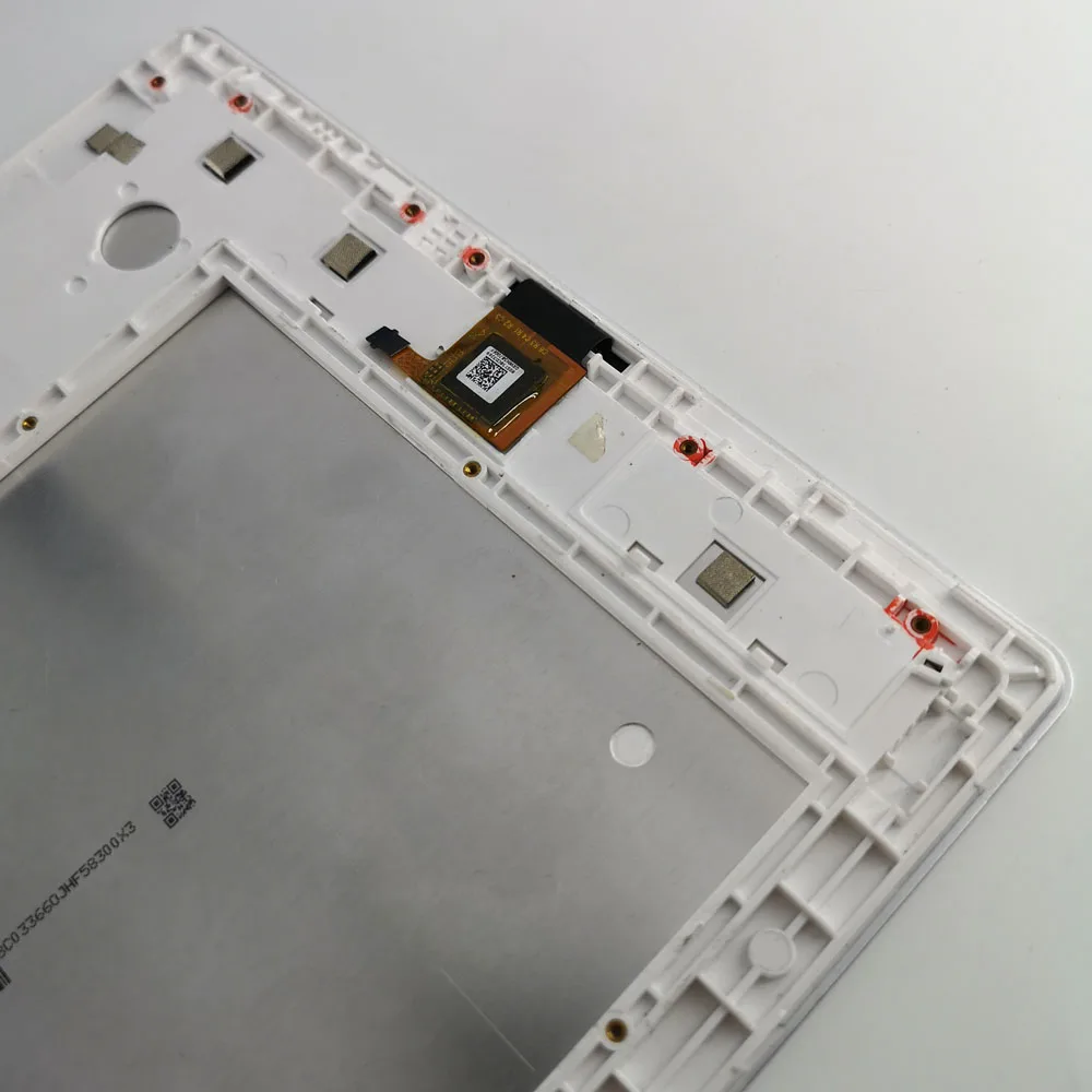 10," для lenovo Tab 2 A10-30 YT3-X30 X30F TB2-X30F TB2-X30l A6500 ЖК-дисплей дисплей кодирующий преобразователь сенсорного экрана в сборе с рамкой Белый