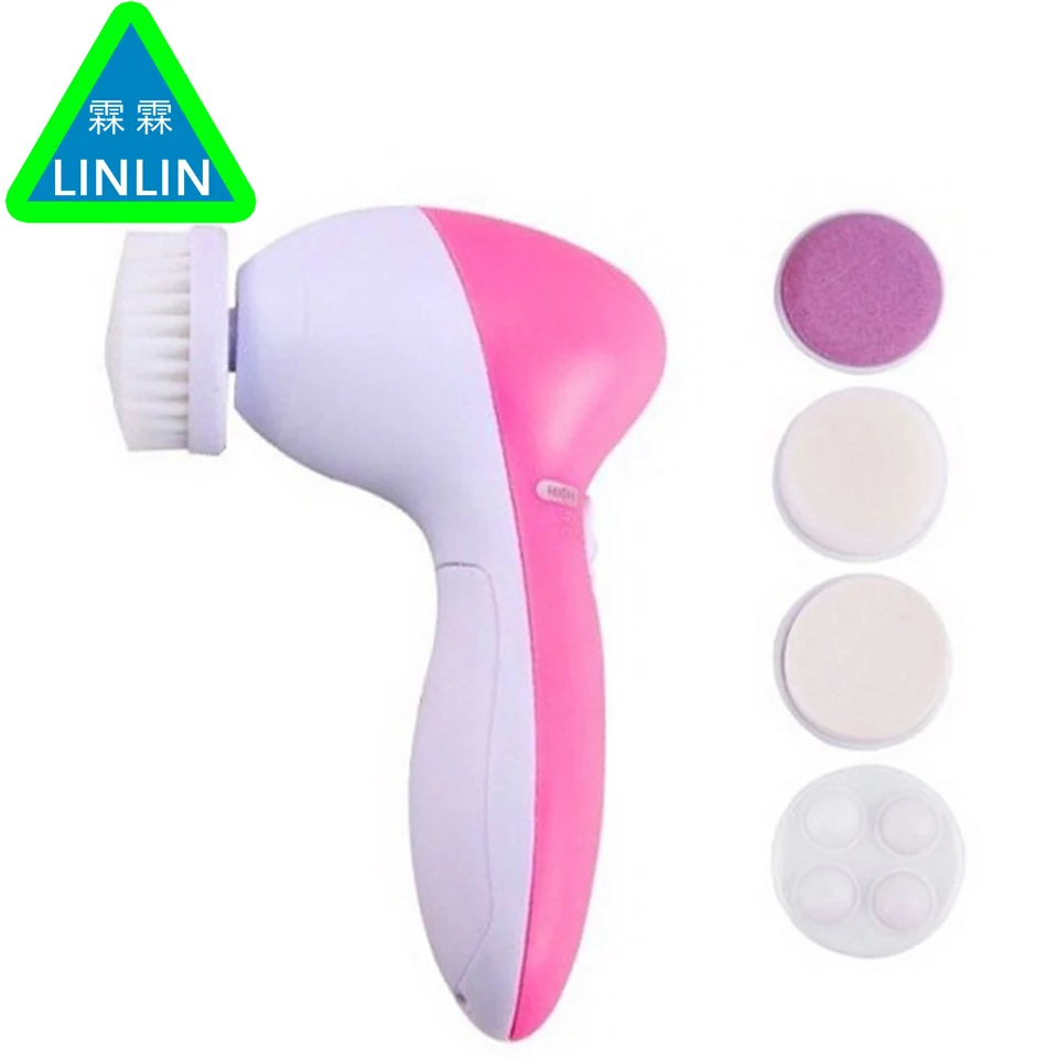 Новинка 5в1 многофункциональная электрическая ультразвуковая щетка для очищения