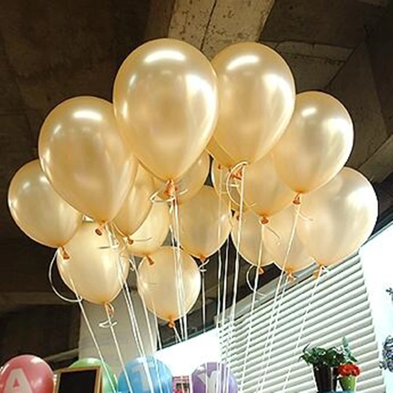 10 шт./лот дюймов 1 5 г лимонный латексный воздушный шар гелиевые воздушные шары