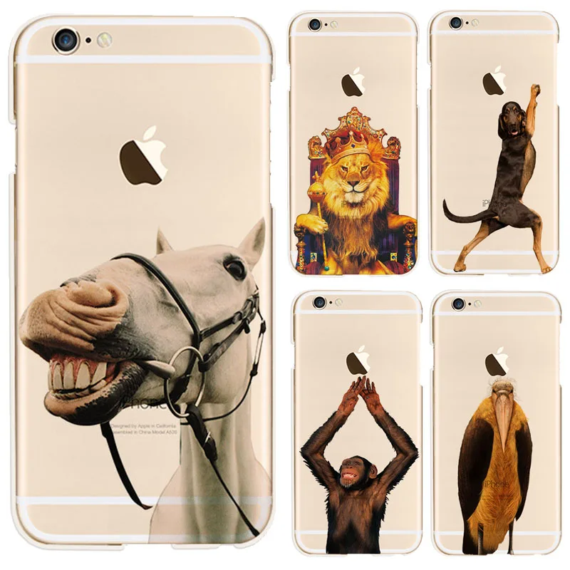 Король Лев окрашенные чехол для iphone 6 Плюс Крышка коке капа Рев верховая Чехол Apple