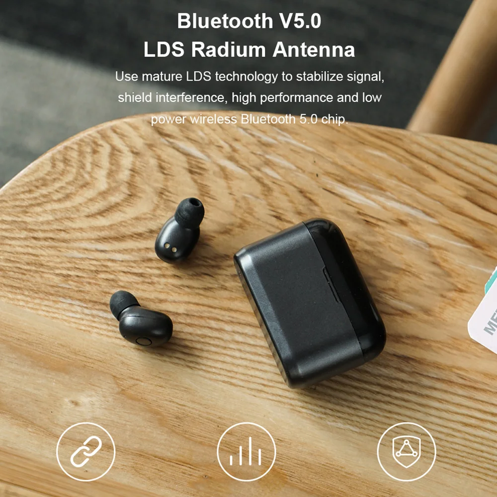 Bluetooth V5.0 водонепроницаемые наушники вкладыши Xi6 TWS гарнитура Беспроводные