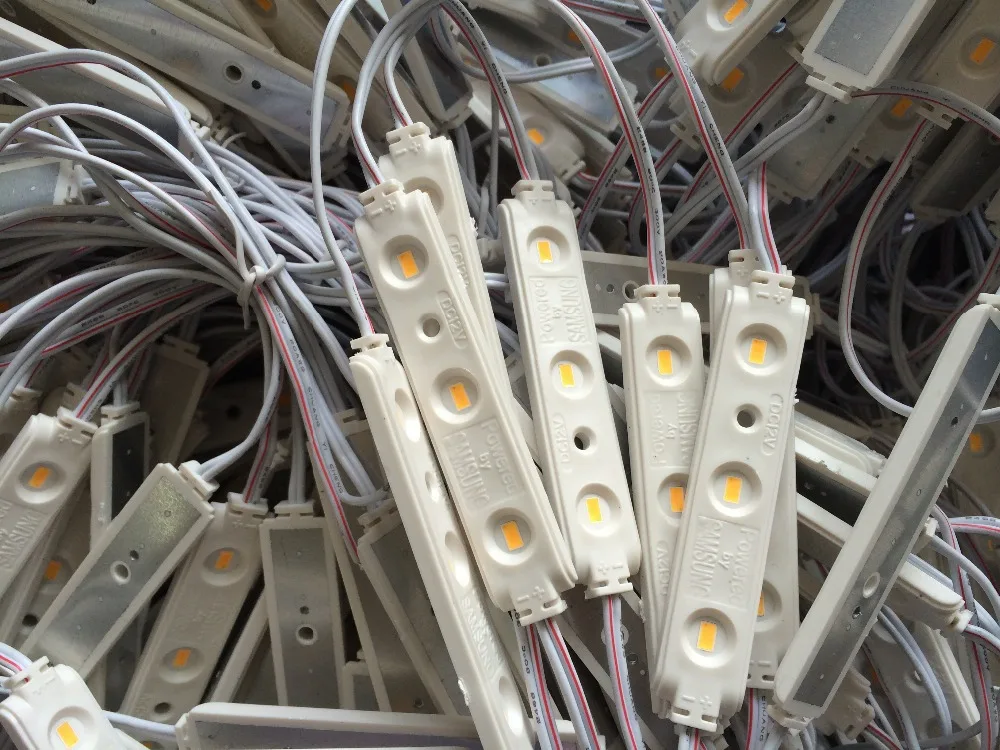 5 лет гарантии CE ROHS UL утверждено. Оригинальный samsung led 1 2 w 12v 120LM 3 светодиода 5630