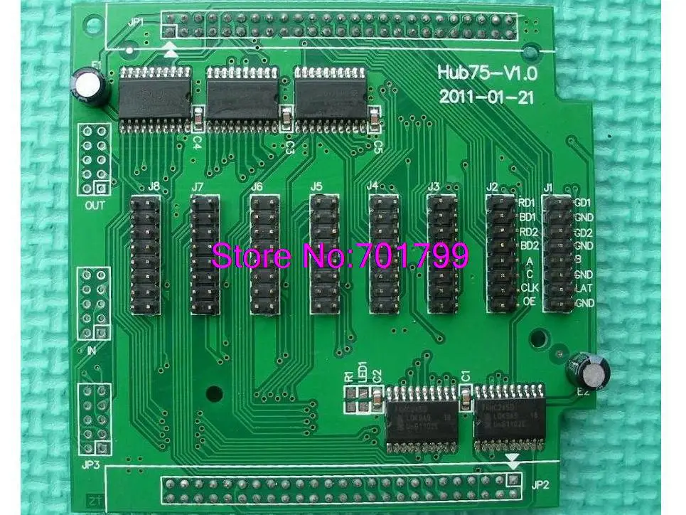 Linsn Hub75 Transfer Boardused in the synchronous controller system(work with RV801 receiving card) | Лампы и освещение