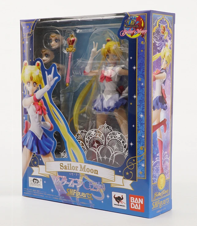 Оригинальный аниме Pretty Guardian Sailor Moon Crystal бандаи тамаши нациями S.H.Figuarts/SHF фигурка