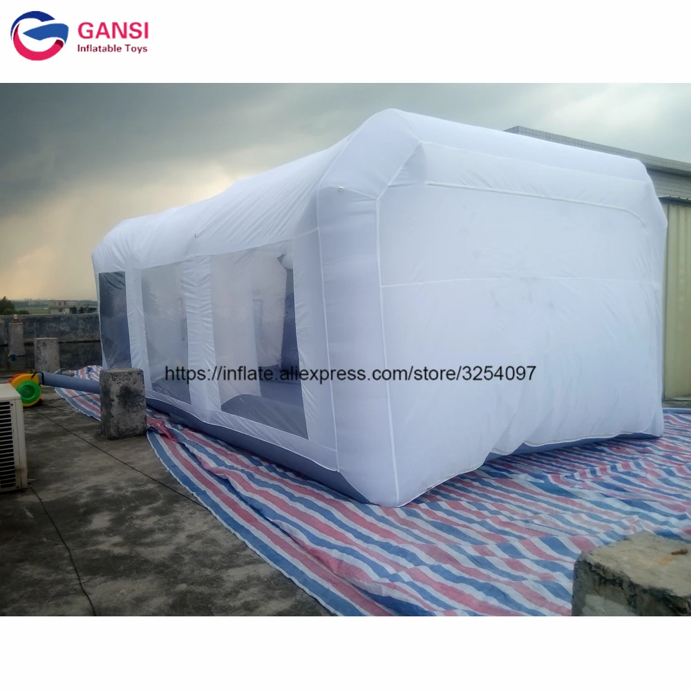 Надувная кабина для покраски автомобилей 7*4*2 5 м|booth|cabin |
