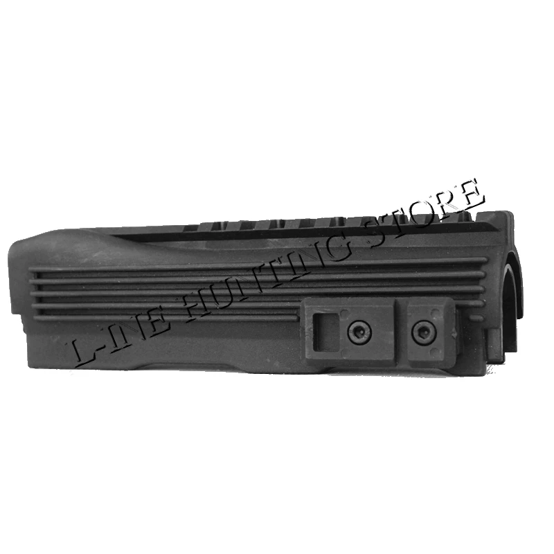 Высокое качество полимер RIS Railed AK Handguard для 47 74 серии черный охотничье ружье снаряжение аксессуары