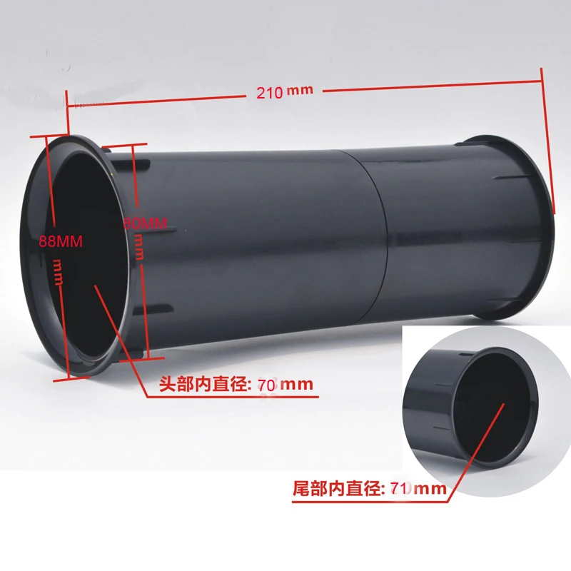 Диаметр 80*210 мм динамик порт трубки Динамик части/бесплатная доставка |
