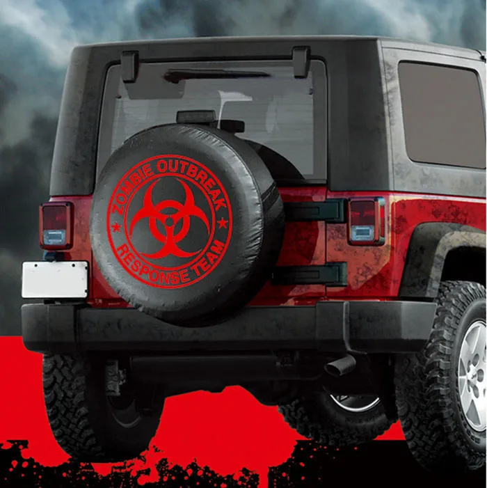 Регулируемая красная крышка запасной шины для Jeep Wrangler Compass Grand Cherokee 29 5 32 дюйма|jeep